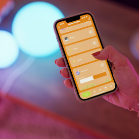 OSRAM SMART+ Kulelampe 230 lm 3,5 W RGB+822-865 Ø200 WiFi hvit