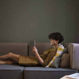 OSRAM SMART+ Gulvlampe Slim 540 lm 24W/RGB+827-865 800mm WiFi svart