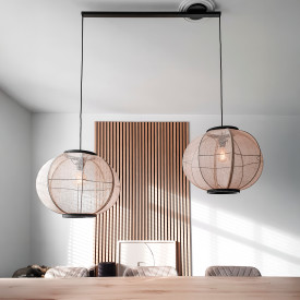 Lightswing Twin opphengssystem, 90 cm, svart