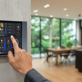 Shelly XL vægdisplay, Bluetooth & Wi-Fi, sølv