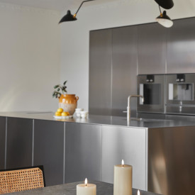 Ester & Erik LED blokklys, 20 cm, sand