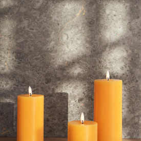 Ester & Erik LED blokklys, 20 cm, oransje