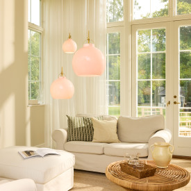Halo Design Toscana pendel, rosa, Ø18 cm
