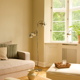 Halo Design DC golvlampa, krom