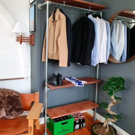 Pipe clamp vægflange 3/4"