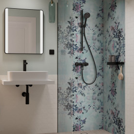 Hansgrohe Activera Select S dusjset, vannbesparende, matt sort