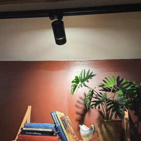 Scan Products Esma 3F skinnespot, 3000K, Ø5,5 cm, sort