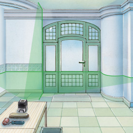 Laserliner SmartCross-Laser GX krydslaser, grøn