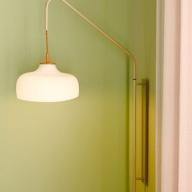 Hübsch Current vegglampe, sand