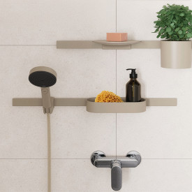 Hansgrohe WallStoris Planet Edition opbevaringskurv, beige