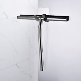Bathlife Skrape dusjskrape, 22 cm, sort matt