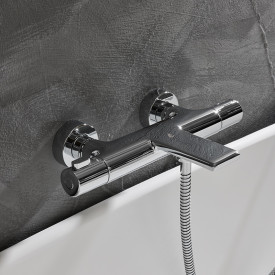 Bathlife Dagg Tapp badekarbatteri, krom