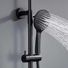 Bathlife Brusa dusjsett, sort