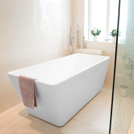 Bathlife Ideal badekar, 160x75 cm, hvit
