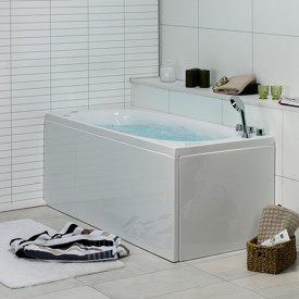 Bathlife Fridfull boblebad intro 150 cm, høyre, hvit