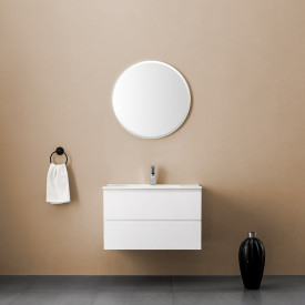 Bathlife Eufori møbelpakke, med servant og speil, 80x46x50 cm, hvit