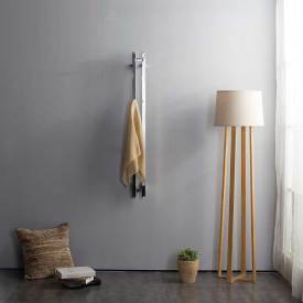 Bathlife List elektrisk håndkletørker, 10,8x120 cm, krom