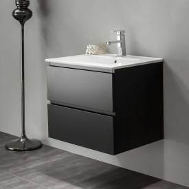 Bathlife Eufori møbelpakke, med servant, 60x46x50 cm, sort matt