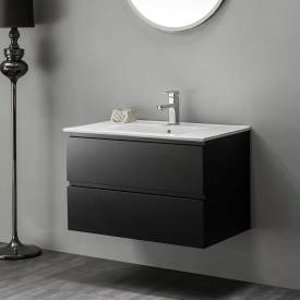 Bathlife Eufori møbelpakke, med servant, 80x46x50 cm, sort