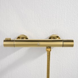 Bathlife Brusa dusjbatteri, messing
