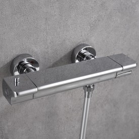 Bathlife Stimma dusjbatteri,krom