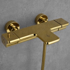 Bathlife Stimma Tapp badekarsbatteri, messing