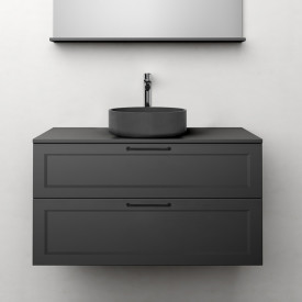 Westerbergs Nejd servantskap, 100x45.3 cm, grå