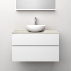 Westerbergs Himmel servantskap, 90x53,5 cm, hvit