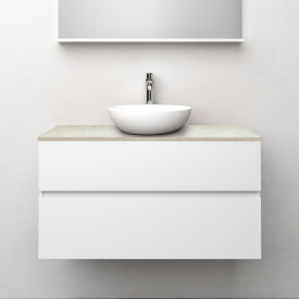 Westerbergs Himmel servantskap, 100x45.3 cm, hvit