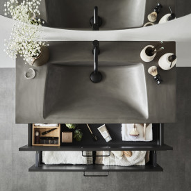 Westerbergs Hav møbelservant, uten overløp, 101x46,5 cm, Gråspraglete