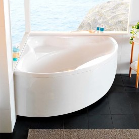 Westerbergs Ocean 150C badekar, hjørne, 1467x1467 mm, akryl, hvit