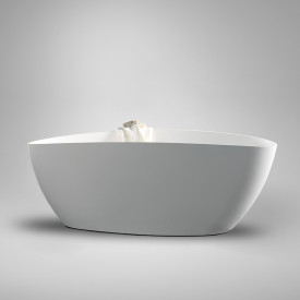 Westerbergs Ellipse badekar, 170x77 cm, hvit