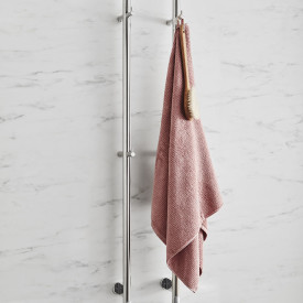 Noro Uno el-håndklædetørrer, 1480x75 mm, poleret rustfrit stål