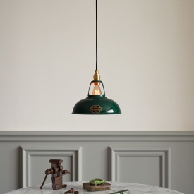 Coolicon Original 1933 pendellampa, mörkgrön, Ø29 cm