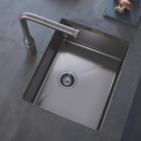 K700 køkkenvask, 45x55 cm, rustfrit stål