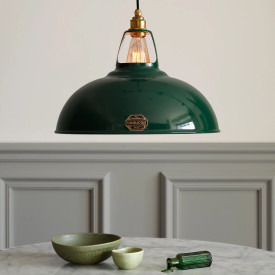 Coolicon Original 1933 pendellampa, mörkgrön, Ø40 cm