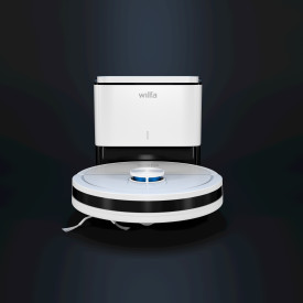 Wilfa Innobot RVC-B4LIN+ robotstøvsuger, gulvvask, 4000 PA, hvid