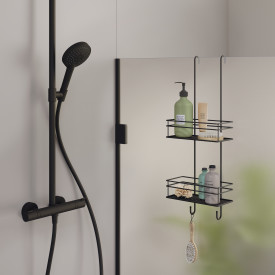 Smedbo brusehylde, sort