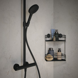 Smedbo brusehylde, sort