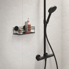 Smedbo brusehylde, sort