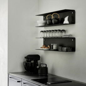 Vipp 922 hylle, 100 cm, sort