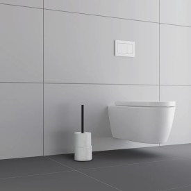 Smedbo Outline reservepapirholder, sort