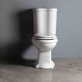 Lavabo Contea Retro toilet, hvid