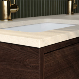 Gustavsberg Ducentic håndvask, 79x47 cm, beige