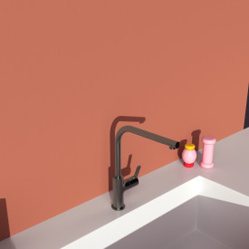 Ideal Standard Gusto køkkenarmatur, antracit