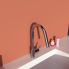 Ideal Standard Gusto køkkenarmatur, udtrækstud, krom