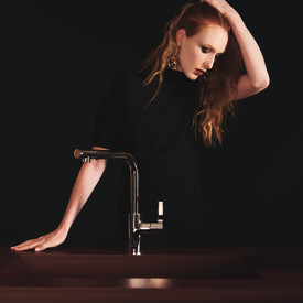 Ideal Standard Gusto køkkenarmatur, krom