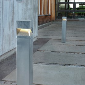 Norlys Arvika 891 pullert, 8,8W, LED, IP44, galvanisert