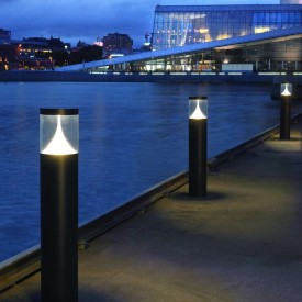 Norlys Egersund 1280 pullert, 20,3W, LED, IP65, grafitt