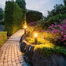 Norlys Alta pullert, 8,5W LED, galvanisert
